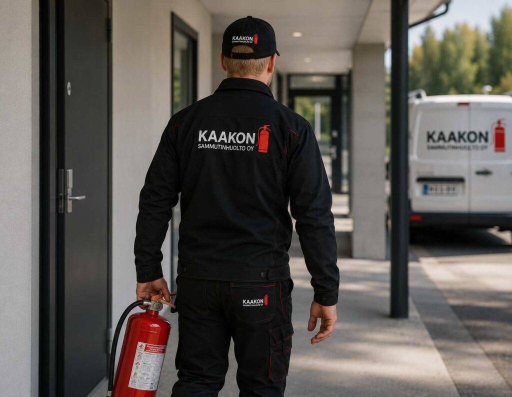 Kaakon Sammutinhuolto Oy Kouvolassa